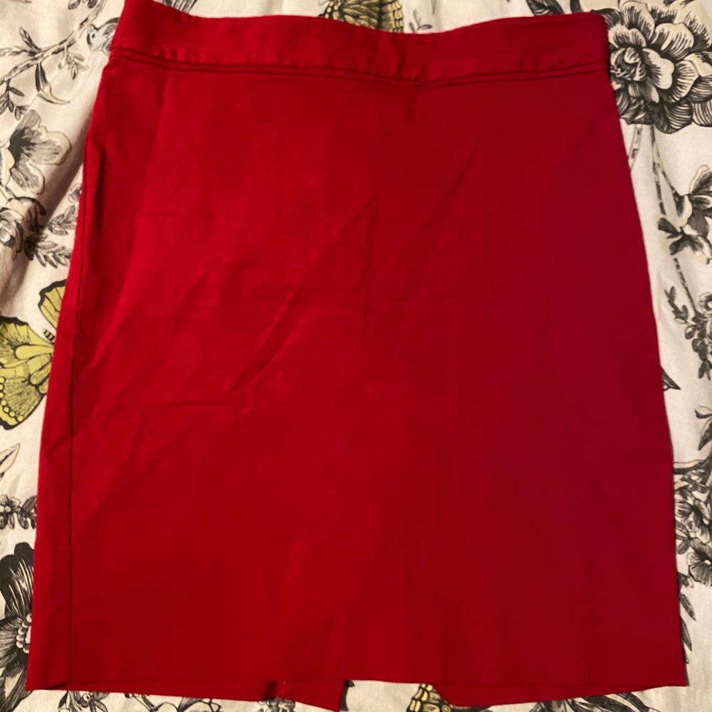 Red Pencil Skirt